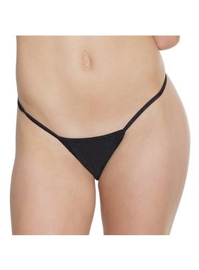 Coquette International Lingerie Lycra G-String (Black)