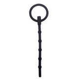 Premium Products Silicone Beaded Urethral Sound with Ring End (Style 2)