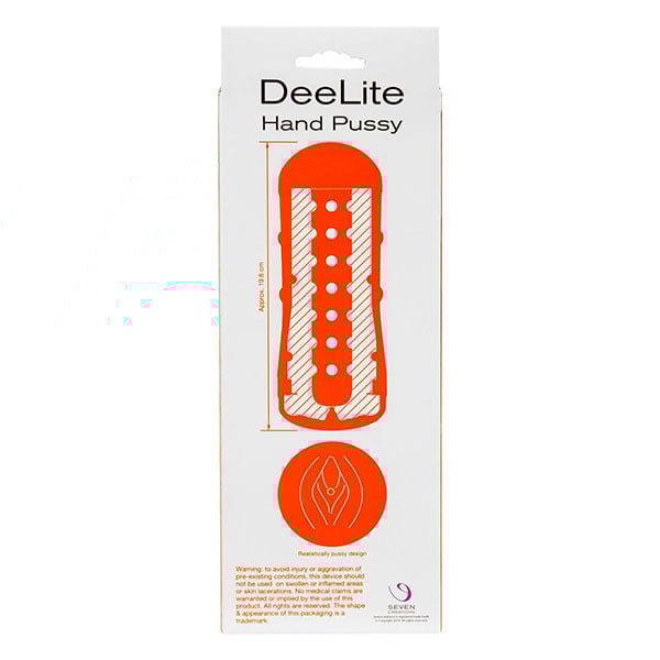 Seven Creations DeeLite Hand Pussy Travel Masturbator