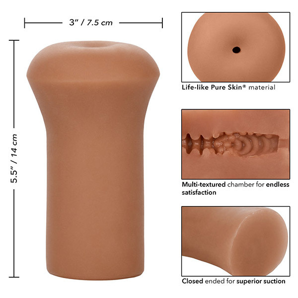 Cal Exotics Boundless Pure Skin Stroker (Brown)