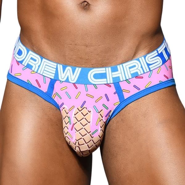 Andrew Christian Menswear Ice Cream Brief w/ Almost Naked