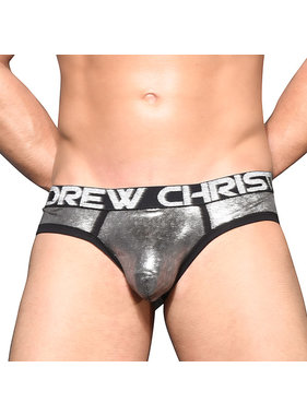 Andrew Christian Menswear Gunmetal Brief w/ Almost Naked