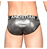 Andrew Christian Menswear Gunmetal Brief w/ Almost Naked