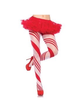 Leg Avenue Candy Cane Pantyhose