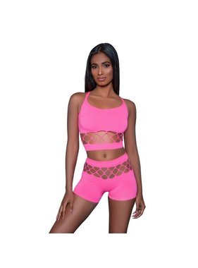 Be Wicked Palmer 2 Piece Set (Pink)