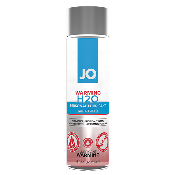 System JO Jo H2O Waterbased Warming Lubricant 4 oz (120 ml)