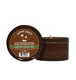 Earthly Body Hemp Seed 3-in-1 Massage Candle (Guavalava)