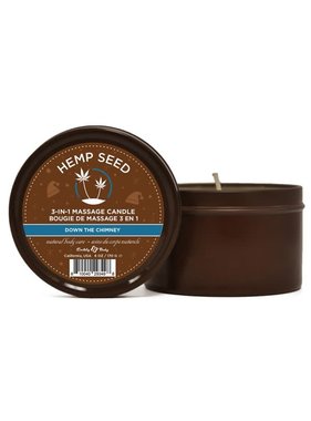 Earthly Body Hemp Seed 3-in-1 Holiday Massage Candle (Down the Chimney)
