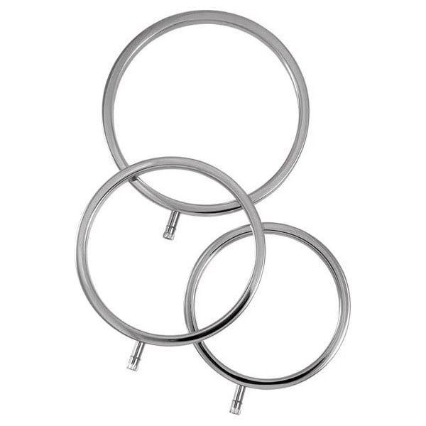 Cyrex Ltd ElectraStim Electro-Sex Metal Scrotal Rings (Set of 3)