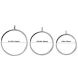 Cyrex Ltd ElectraStim Electro-Sex Metal Scrotal Rings (Set of 3)