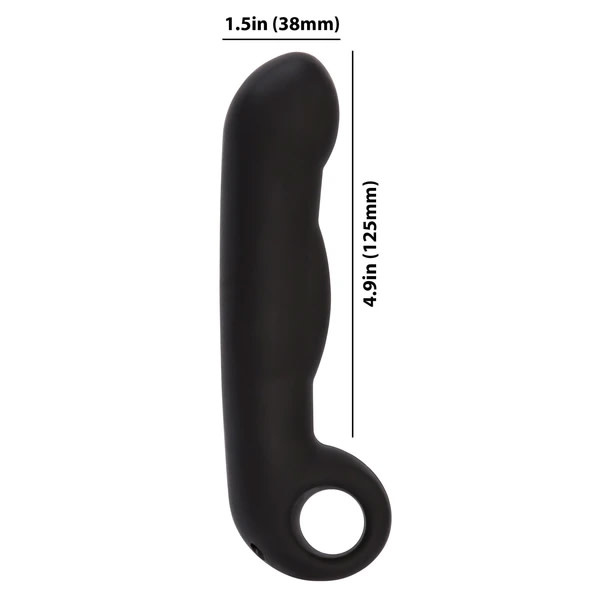 Cyrex Ltd ElectraStim Ovid Silicone Noir Dildo