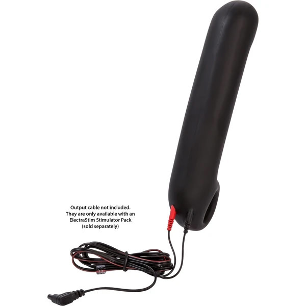 Cyrex Ltd ElectraStim Ovid Silicone Noir Dildo