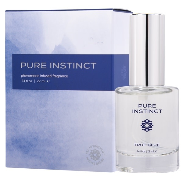 Classic Erotica Pure Instinct Pheromone-Infused True Blue Fragrance 0.74 oz (22 ml)