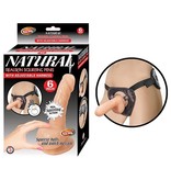 Nasstoys Natural Realskin 6 Inch Squirting Cock & Harness