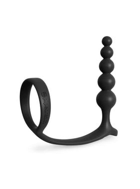 Pipedream Products Anal Fantasy Ass-Gasm Cock Ring with Anal Beads