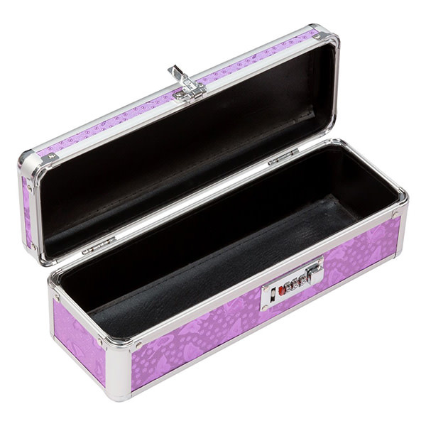 BMS Enterprises Lockable Vibrator Case: Medium (Purple)