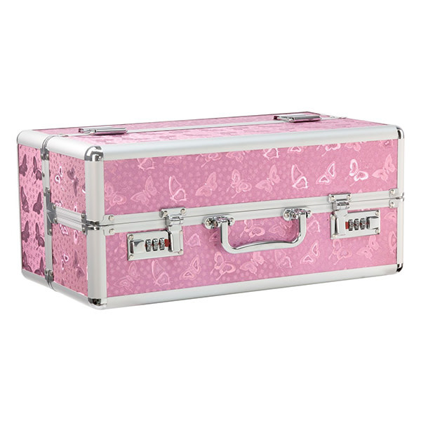 BMS Enterprises Lockable Vibrator Case: Large (Pink)