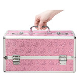 BMS Enterprises Lockable Vibrator Case: Large (Pink)