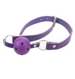 Premium Products Breathable Ball Gag (Purple)