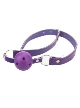 Premium Products Breathable Ball Gag (Purple)