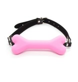 Premium Products Silicone Dog Bone Gag (Pink)