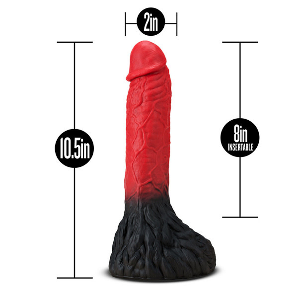 Blush Novelties The Realm: Lycan Lock-On Werewolf Dildo