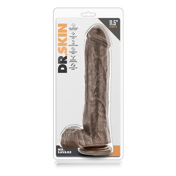 Blush Novelties Dr Skin: Mr Savage 11.5" Dildo