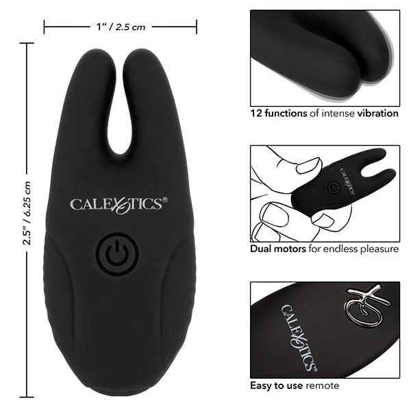 Cal Exotics Remote Silicone Nipple Clamps