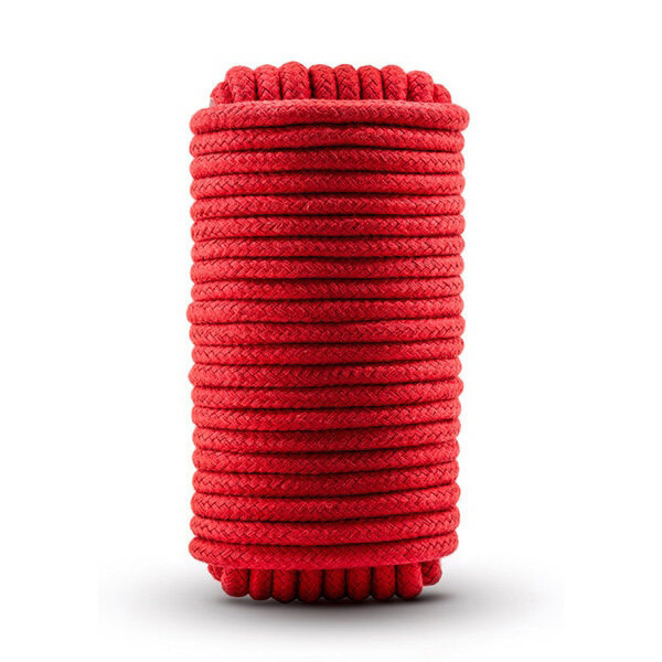 Blush Novelties Temptasia Bondage Rope - 32 Feet (Red)