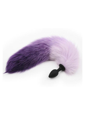 Premium Products Wild Fox Tail Silicone Butt Plug (Purple)