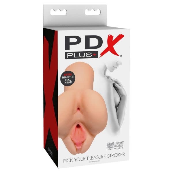 Pipedream Products PDX Plus Pick Your Pleasure Stroker (Light Flesh)