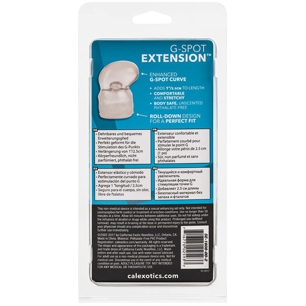 Cal Exotics G-Spot Extension (Clear)