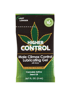Higher Control Climax Control Gel for Men Foil Pack