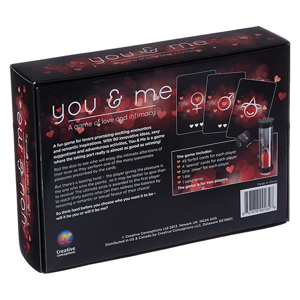 Creative Conceptions LLC You & Me: A Game of Love & Intimacy