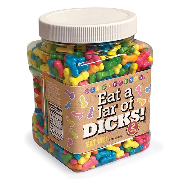 Candyprints Eat a Jar of Dicks (2 lb Jar)