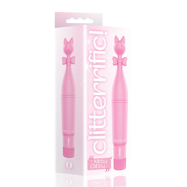 Icon Brands Clitterific! Kitty Clitty Clitoral Stimulator (Pink)