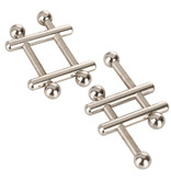 Cal Exotics Nipple Grips Crossbar Nipple Vices