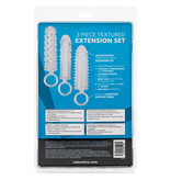 Cal Exotics 3 Piece Textured Extension Set