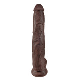 Pipedream Products King Cock 14" Cock with Balls (Brown)