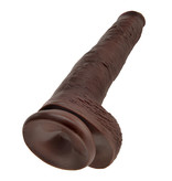 Pipedream Products King Cock 14" Cock with Balls (Brown)