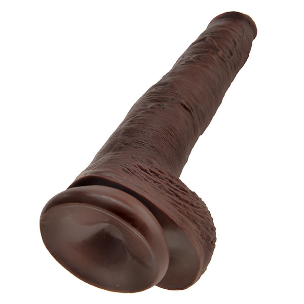 Pipedream Products King Cock 14" Cock with Balls (Brown)