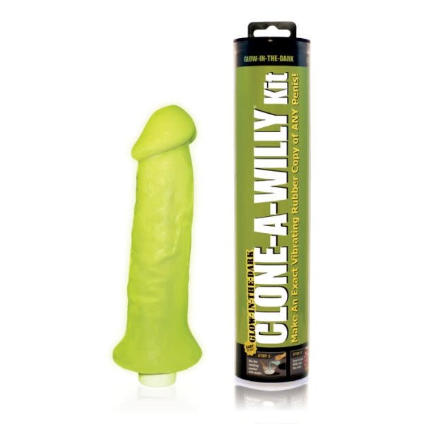Empire Labs Clone-A-Willy Vibrator Kit (Glow in the Dark Green)