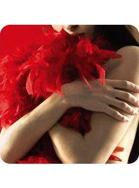 Shots America Toys Ouch! Seductive Feather Boa (Red)
