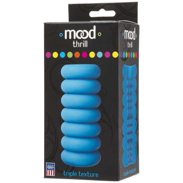 Doc Johnson Toys Mood Thrill Triple Texture Masturbator