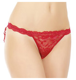 Coquette International Lingerie Merlot Bow Panty