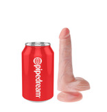 Pipedream Products King Cock 6” Cock with Balls (Light)