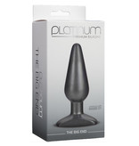 Doc Johnson Toys Platinum Premium Silicone: The Big End (Charcoal)