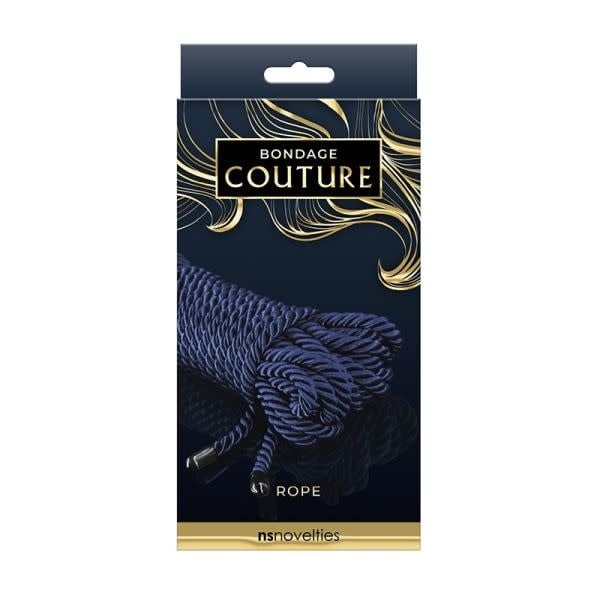 NS Novelties Bondage Couture Satin Rope Blue (15 m)