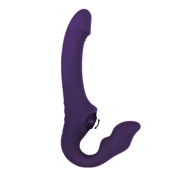 Evolved Toys 2 Become 1 Air Pulse Strapless Strap-On