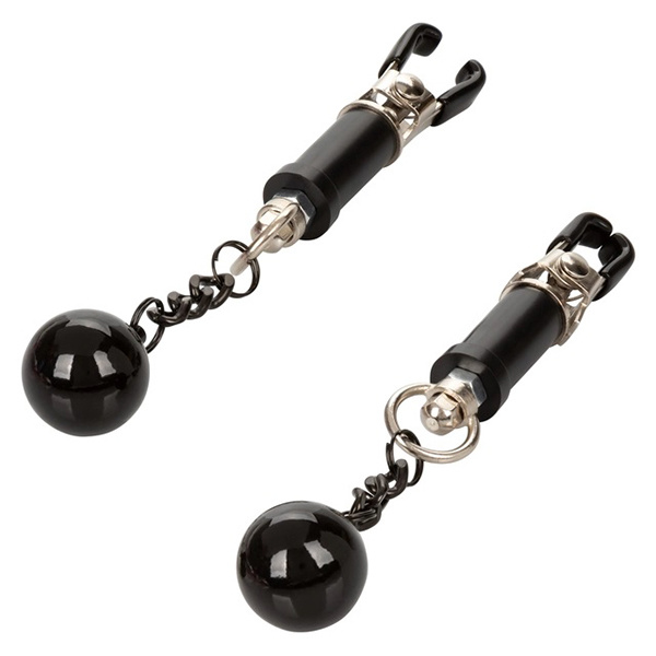 Cal Exotics Nipple Grips Weighted Twist Nipple Clamps